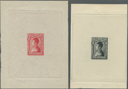 Kolumbien: 1917, Nerino 2 C. Single Die Proofs In Red Resp. Black By Perkins & Bacon, Scarce. - Kolumbien