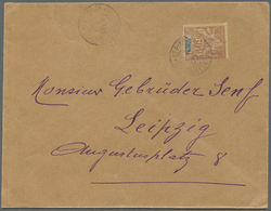 St. Pierre Und Miquelon: 1907, 30c Peace And Commerce As Single Franking To Leipzig, Germany, Fine A - Sonstige & Ohne Zuordnung