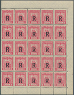 SCADTA - Ausgaben Für Ecuador: 1929, Registration Stamp 1s. Rose ‚Cathedral Of Quito‘ With Black Opt - Equateur