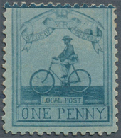 Kap Der Guten Hoffnung - Englische Notausgaben: MAFEKING 1900, 1d. Pale Blue/blue "Cyclist", Fresh C - Kap Der Guten Hoffnung (1853-1904)