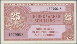 Austria / Österreich: 25 Schilling 1944 Alliierte Militärbehörde P. 108, Key Not Of The Series, Ligh - Austria