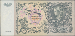 Austria / Österreich: 100 Schilling 1949 II. Auflage (2nd Issue) P. 132 In Nice Condition With Crisp - Autriche