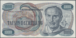 Austria / Österreich: Highly Rare Issued 1000 Schilling 1961 P. 140 "Kleiner Kaplan" / "Small Kaplan - Autriche