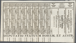 Austria / Österreich: 1000 Gulden 1761 Obligation Vienna, PR W3c), Complete Sheet In Condition: VF. - Autriche