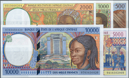 Central African Republic / Zentralafrikanische Republik: Set Of 5 Banknotes Central African States F - República Centroafricana