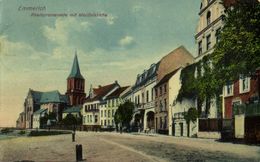 EMMERICH, Rheinpromenade Mit Martinikirche (1927) AK - Emmerich
