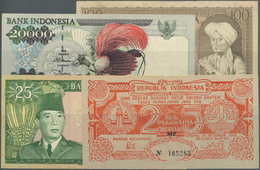 Indonesia / Indonesien: Set Of 12 Banknotes Containing The Following Pick Numbers: 46, 66, 67, 81, 8 - Indonésie