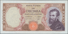 Italy / Italien: 10.000 Lire 1964 P. 96, Crisp Original, Not Washed Or Pressed, No Holes Or Tears, O - Sonstige & Ohne Zuordnung