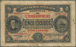 Saint Thomas & Prince / Sao Tome E Principe: Banco Nacional Ultramarino, Provincia De S. Tome E Prin - San Tomé E Principe