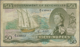 Seychelles / Seychellen: 50 Rupees January 1st 1972 With Signature: Bruce Greatbatch, P.17d, Still N - Seychellen