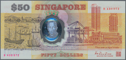 Singapore / Singapur: Set Of 2 CONSECUTIVE Notes 50 Dollars ND(1990) P. 31, Both In Condition: UNC. - Singapore