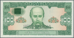 Ukraina / Ukraine: 100 Hriven 1992 SPECIMEN, Not Issued, P.107B In Perfect UNC Condition - Ucrania