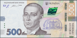 Ukraina / Ukraine: Huge Lot With 32 Banknotes Series 1994-2016 From 1 - 500 Hriven, Containing The F - Ucraina