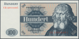 Testbanknoten: Test Note / Specimen Printed By Bundesdruckerei (German State Printing Works) With Po - Fictifs & Spécimens