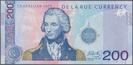 Testbanknoten: Test Note De La Rue Currency (UK), Intaglio Printed On Banknote Paper With Portrait " - Ficción & Especímenes