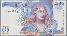 Testbanknoten: Test Note De La Rue Currency UK, "Millenium 2000" With Portrait "Christopher Wren", I - Fictifs & Spécimens