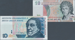 Testbanknoten: Set Of 2 Test Notes Of Italian Security Printing Works "Instituto Poligrafico Zecca D - Fictifs & Spécimens