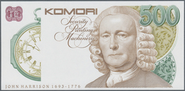 Testbanknoten: Test Note KOMORI Currency Technology, Portrait "John Harrison", Uniface Print Intagli - Fiktive & Specimen