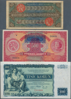 Czechoslovakia / Tschechoslowakei: Collectors Book With 33 Banknotes Czechoslovakia And Slovakia 191 - Tchécoslovaquie