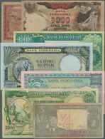 Indonesia / Indonesien: Album With 115 Banknotes Indonesia 1943 - 2016 Containing For Example 50, 10 - Indonesia