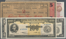 Philippines / Philippinen: Set Of 43 Notes Containing The Following Pick Numbers: P. 94, 104, 109, 1 - Philippines