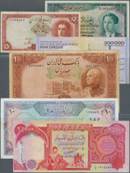 Middle East / Naher Osten: Album With 115 Banknotes Iran And Iraq Containing For Example 100 Rials P - Other & Unclassified