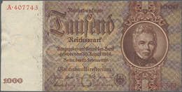 Deutschland - Deutsches Reich Bis 1945: Lot Mit 17 Stück 1000 Reichsmark 1936, Ro.177 Mit Fortlaufen - Autres & Non Classés