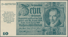 Deutschland - Deutsches Reich Bis 1945: 10 Reichsmark Schörner Notgeldausgabe 1945 Ro 181, Vertikal - Andere & Zonder Classificatie