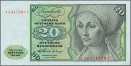 Deutschland - Bank Deutscher Länder + Bundesrepublik Deutschland: 20 DM 1960, Series J/A, Ro.264b, S - Andere & Zonder Classificatie