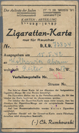 Deutschland - Konzentrations- Und Kriegsgefangenenlager: Litzmannstadt Ghetto, Posten Mit 9 Rationsk - Autres & Non Classés