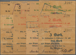 Deutschland - Notgeld - Thüringen: Mühlhausen, Magistrat, 50 Pf. (3), 1 (3), 2 (3), 3 (4) Mark, 11.8 - [11] Emisiones Locales