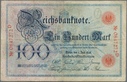 Deutschland - Deutsches Reich Bis 1945: Album Mit 124 Banknoten Deutsches Reich Von 1898 Bis 1937 Un - Autres & Non Classés