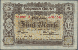 Deutschland - Notgeld - Bayern: Großgeld 1918, Lot Von 150 Meist Verschiedenen Bayerischen Großgelds - [11] Local Banknote Issues