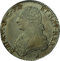 Frankreich: Louis XVI. 1774-1792: 1 Ecu 1790 I (Limoges) , Gadoury 356, Im Holder Von PCGS, Justiert - Autres & Non Classés