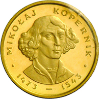 Polen - Anlagegold: 2000 Zlotych 1979, Lot 2 Goldmünzen: Mikolaj Kopernik, KM# Y106, 8,0 G, 900/1000 - Pologne