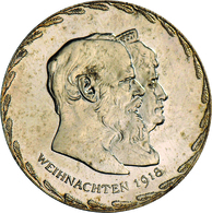 Medaillen Deutschland - Personen: Bayern, Ludwig III. 1913-1918: Medaille 1918 Von Alois Börsch Auf - Andere & Zonder Classificatie