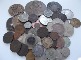 Alle Welt: Lot Münzen Und Medaillen, überwiegend ältere Stücke Um 1900, Dabei Einige Aus Silber, Ges - Andere & Zonder Classificatie
