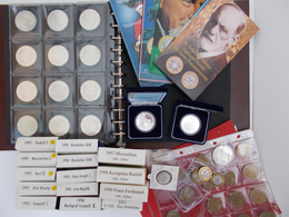 Österreich: Eine Umfangreiche Sammlung Aus Österreich Mit Gedenkmünzen Von 25 Schilling über 100 Sch - Autriche