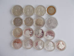 Polen: Sammlung 17 Diverse Polnische Gedenkmünzen, Angefangen Mit 10000 Zloty 1987 Papst Johannes Pa - Polen