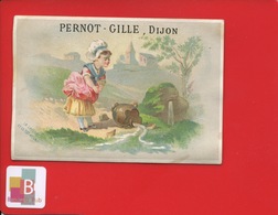 DIJON PERNOT GILLE Pains épices Laitière Pot Lait Ruisseau Chromo Oberthur - Pernot