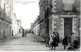 Rue Des Bois Gauthier Et La Poste Cpa Neuve - Paimboeuf