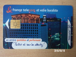 F1133 France Télécom Et Votre Buraliste 50U SO6 - 2001
