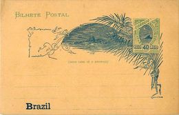 Carte Postale - Entier - BRESIL - 40 Reis - Postal Stationery