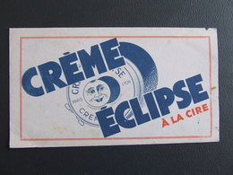 CREME ECLIPSE BUVARD RARE 1930 - Wash & Clean