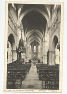 38 Isère - La Tour Du Pin L'église Intérieur 1937 Ed Vitteault Catteaud - La Tour-du-Pin