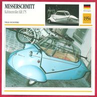 Messerschmitt Kabinenroller KR 175, Scooter De Ville, Allemagne, 1954, Il Ne Lui Manque Que Les Ailes - Sport