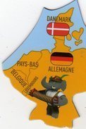 Magnets Magnet Savane Brossard Europe Allemagne Danemark - Tourism