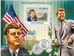 Mozambique 2009 John F KENNEDY   Maison Blanche US Flag MNH - Kennedy (John F.)