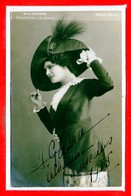 SPETACLE - ARTISTE -- AUTOGRAPHE - Mme GERARD - Théatre De L'Alhambra - Entertainers