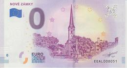 Billet Touristique 0 Euro Souvenir Slovaquie Nové Zamky 2018-1 N°EEAL008051 - Pruebas Privadas